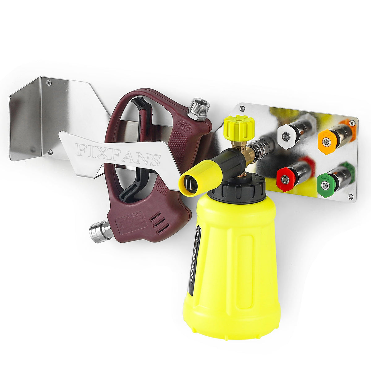 FIXFANS compact dimensions fit small workspaces and keep tools accessible
