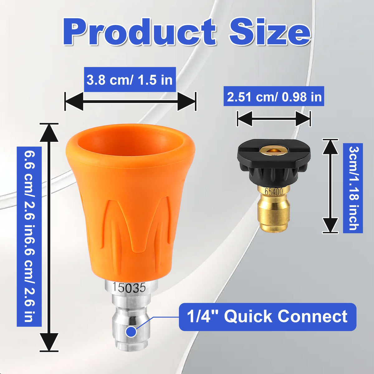 FIXFANS quick connect 1 4 inch for fast tool setup on wands.