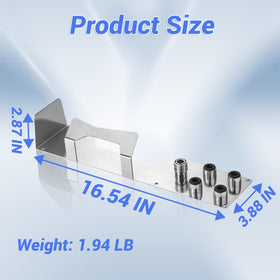 FIXFANS includes expandable screws for simple, damage-free installation
