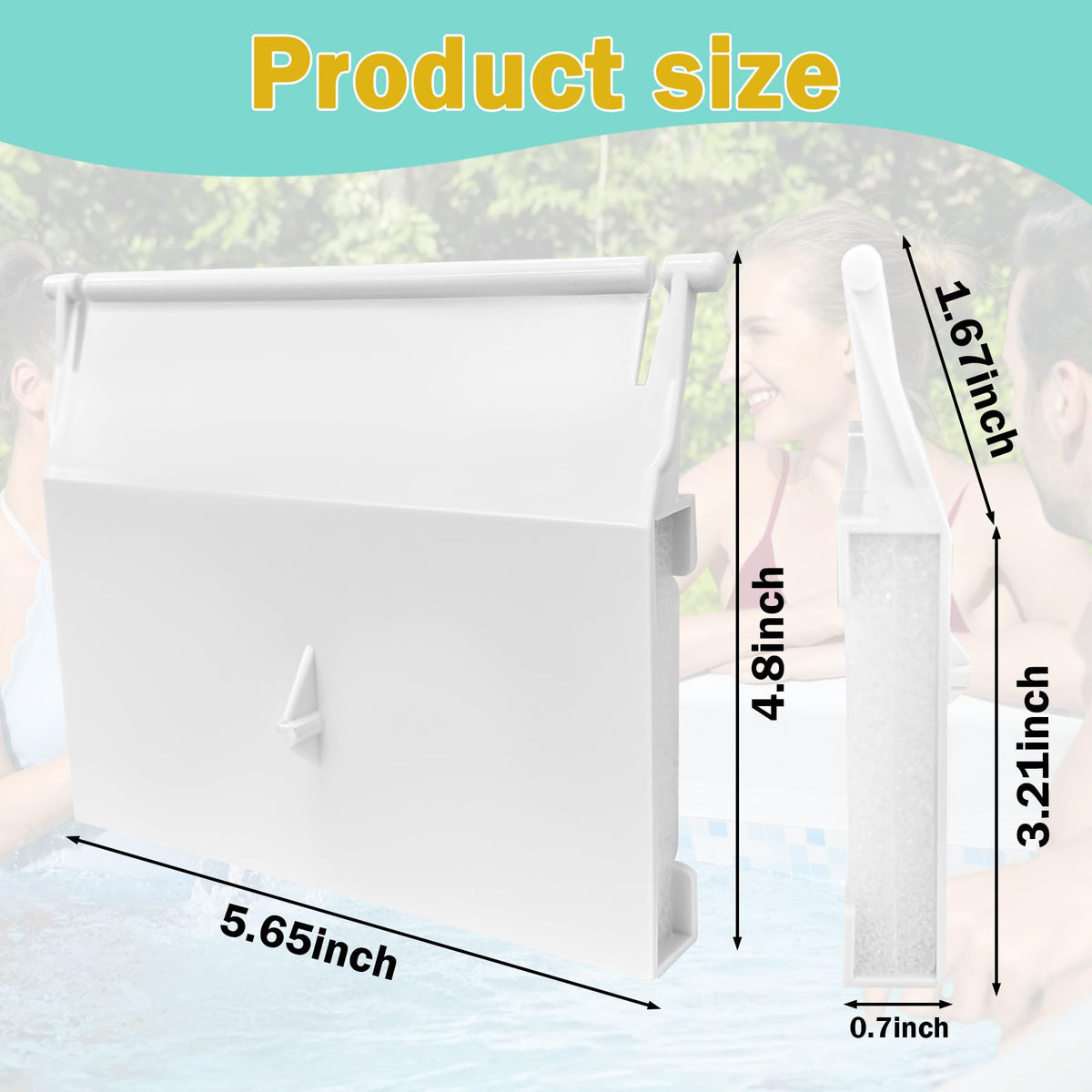 FixIdea SP1091 wide-mouth flap installed for leaf filtration.