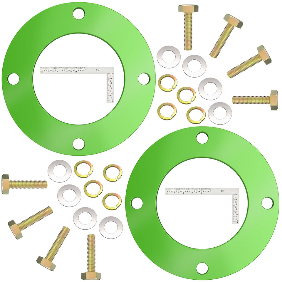 Fixirons mower deck spindle reinforcement ring for precise assembly and repair