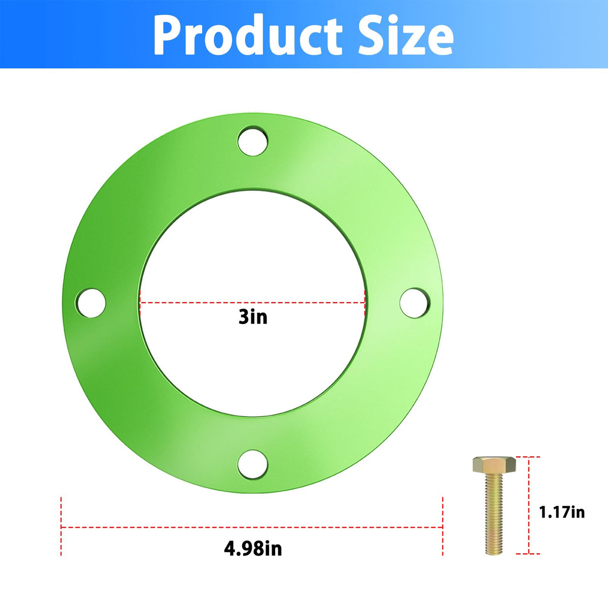 Compatibility ring supports D100 to D160 models for reliable fit