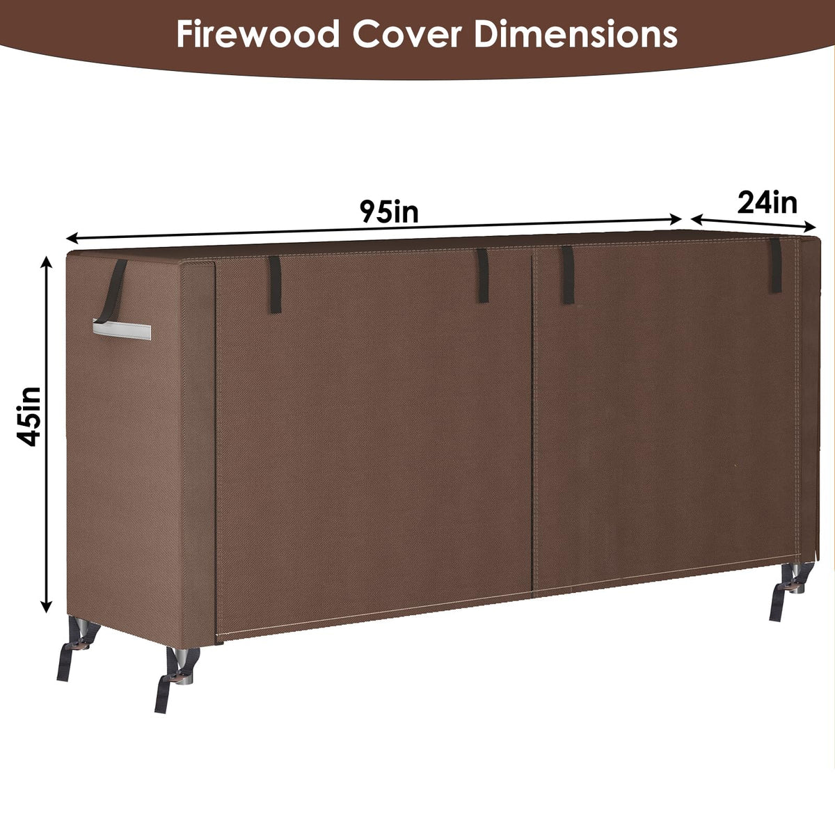Fixwal cover with reflective strips for improved nighttime visibility