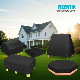 Side grab handles on Fizentia Swing Cover for easy installation and removal