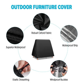 Reinforced seams on Fizentia Swing Cover reinforce long-lasting shielding