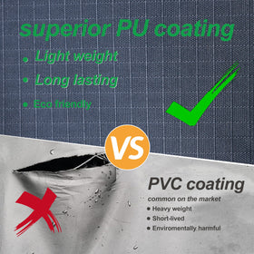 F&J Outdoors built-in air vents to reduce condensation under the cover.
