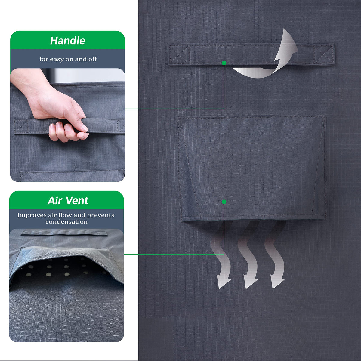F&J Outdoors drawstring hem for customized tightness and neat appearance.