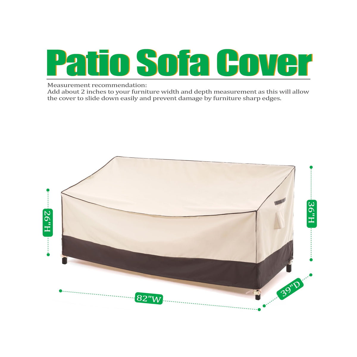 F&J Outdoors heat-sealed seams keep moisture out for long-lasting outdoor protection.