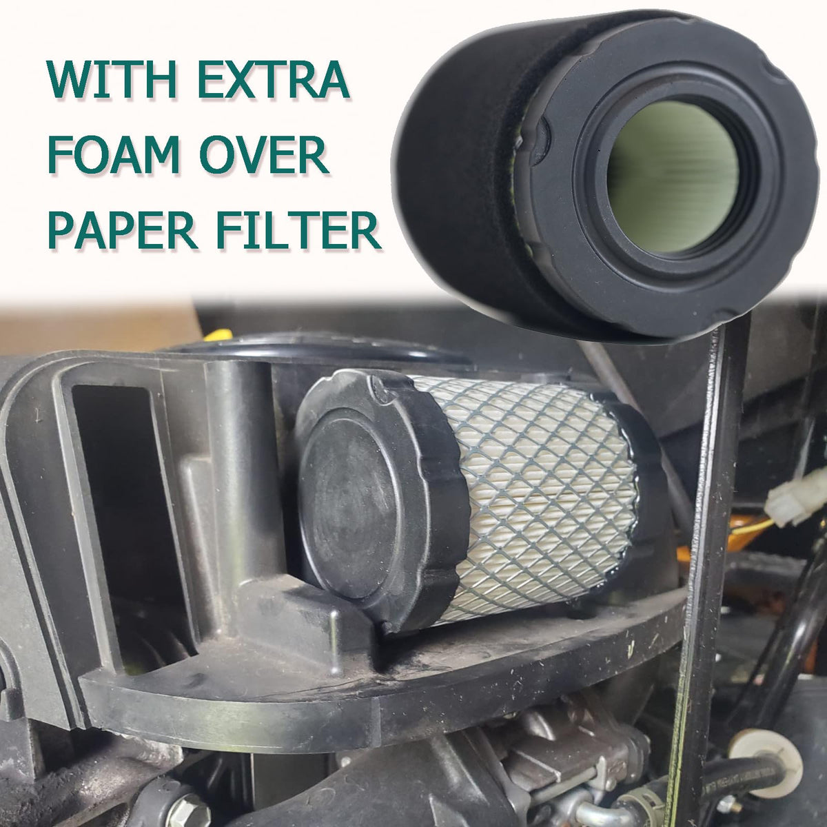 FJSaDobo packaging displaying a 2-pack air filters set