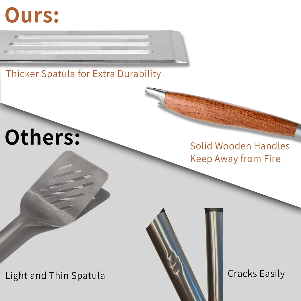 FJNATINH spatula with bottle opener for convenient gatherings