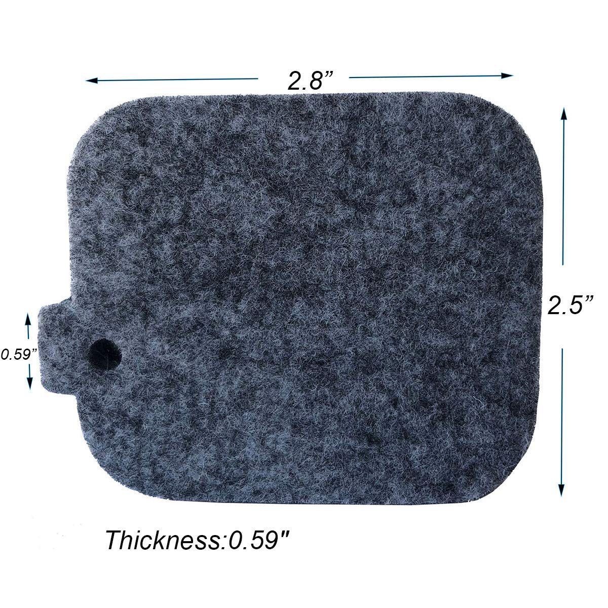 FJSaDobo four-pack air filter set for ready replacements and cost savings.