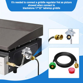 FJXBYWM brass adapter provides leak-free propane connections