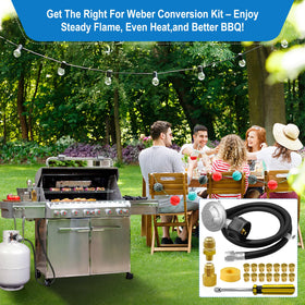 Easy upgrade for safe, reliable gas to propane transition