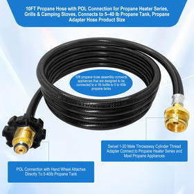 FJXBYWM F273704 multi-layer construction resists kinks and weather for outdoor use.
