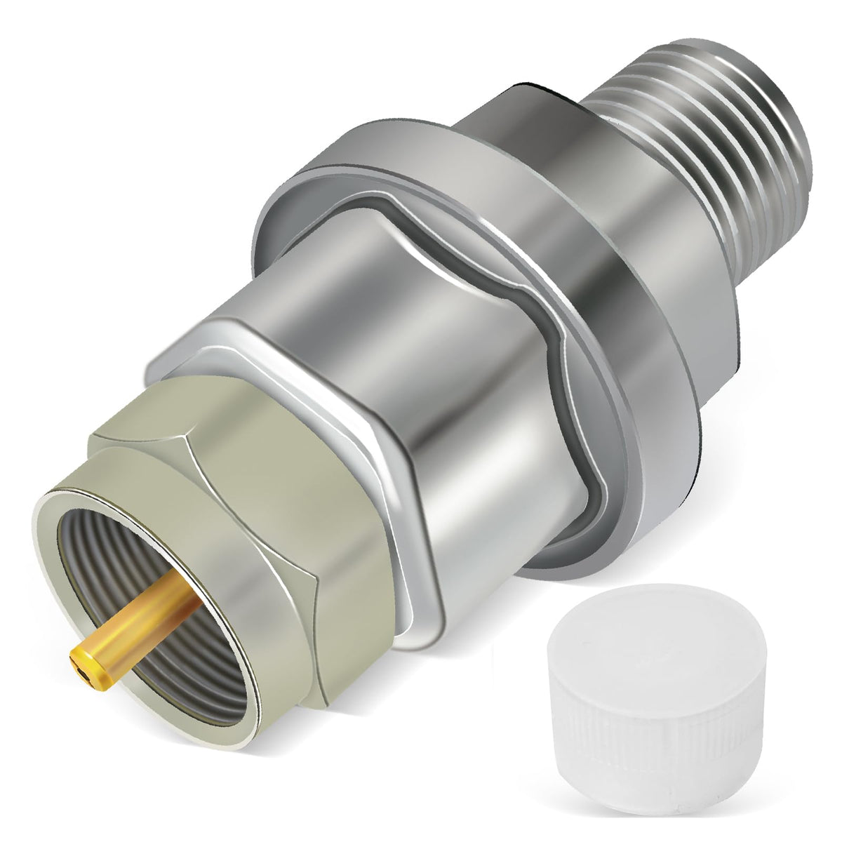 FJXBYWM propane fuel filter in packaging, ready for easy installation.