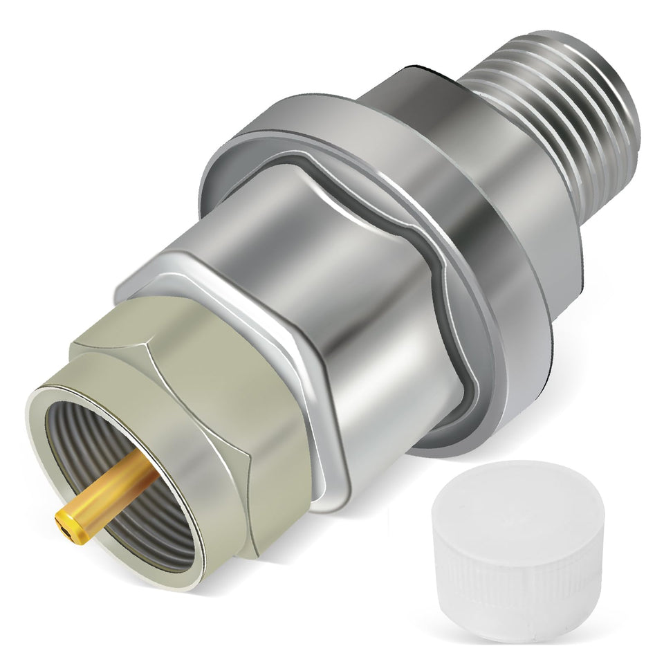 FJXBYWM propane fuel filter in packaging, ready for easy installation.