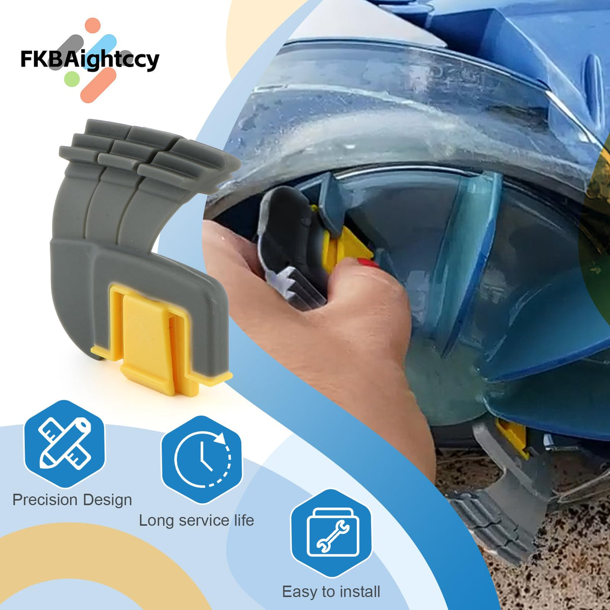 FKBAightccy brushes for Atlas XT attach quickly for maintenance