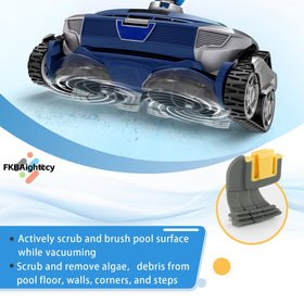 FKBAightccy towel included with replacement brushes simplifies installation