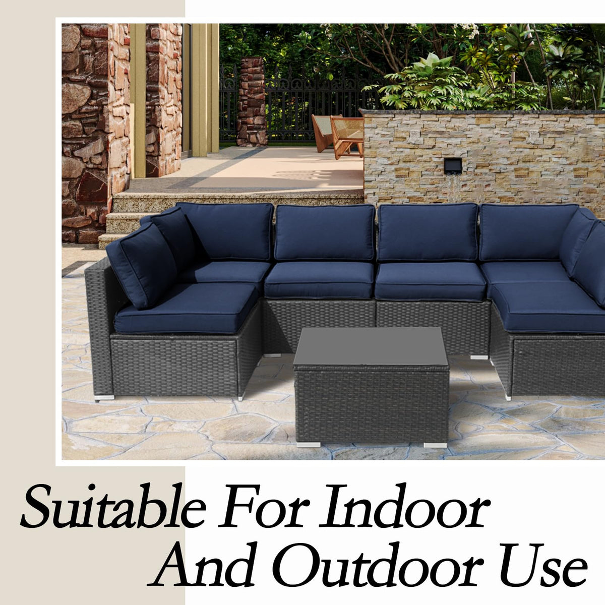 FKSLIFE UV-resistant outdoor covers are machine washable for simple care