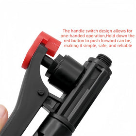 FKUMLUN trigger switch detail demonstrates easy spray control.