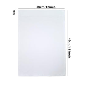 FLAGLINK double-sided garden flag shows from both sides for enhanced visibility