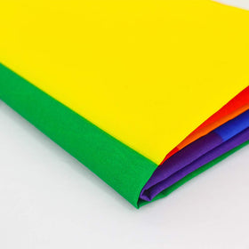 Flaglink double stitched pride flag ideal for outdoor use
