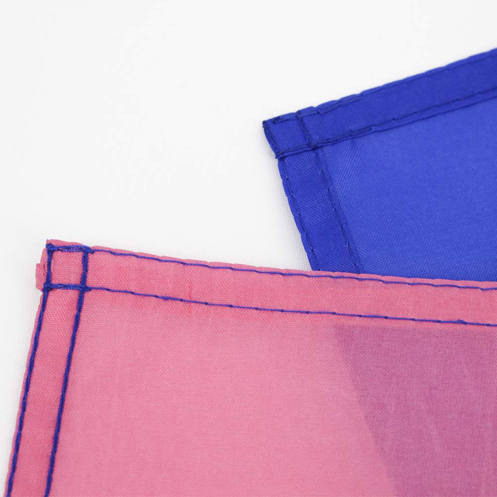 Flaglink UV resistant dye preserves colors for outdoors.
