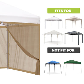 Flagly ventilated mesh keeps air moving while keeping bugs out.