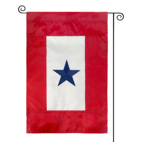 Flagolden embroidered military service flag for outdoor display with blue star detail.