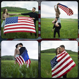 FLAGWIN patriotic decor for home or garden, ideal for year-round display.