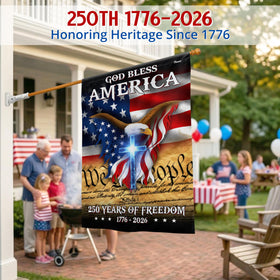 Ideal 4th of July patriotic decor with FLAGWIX flag