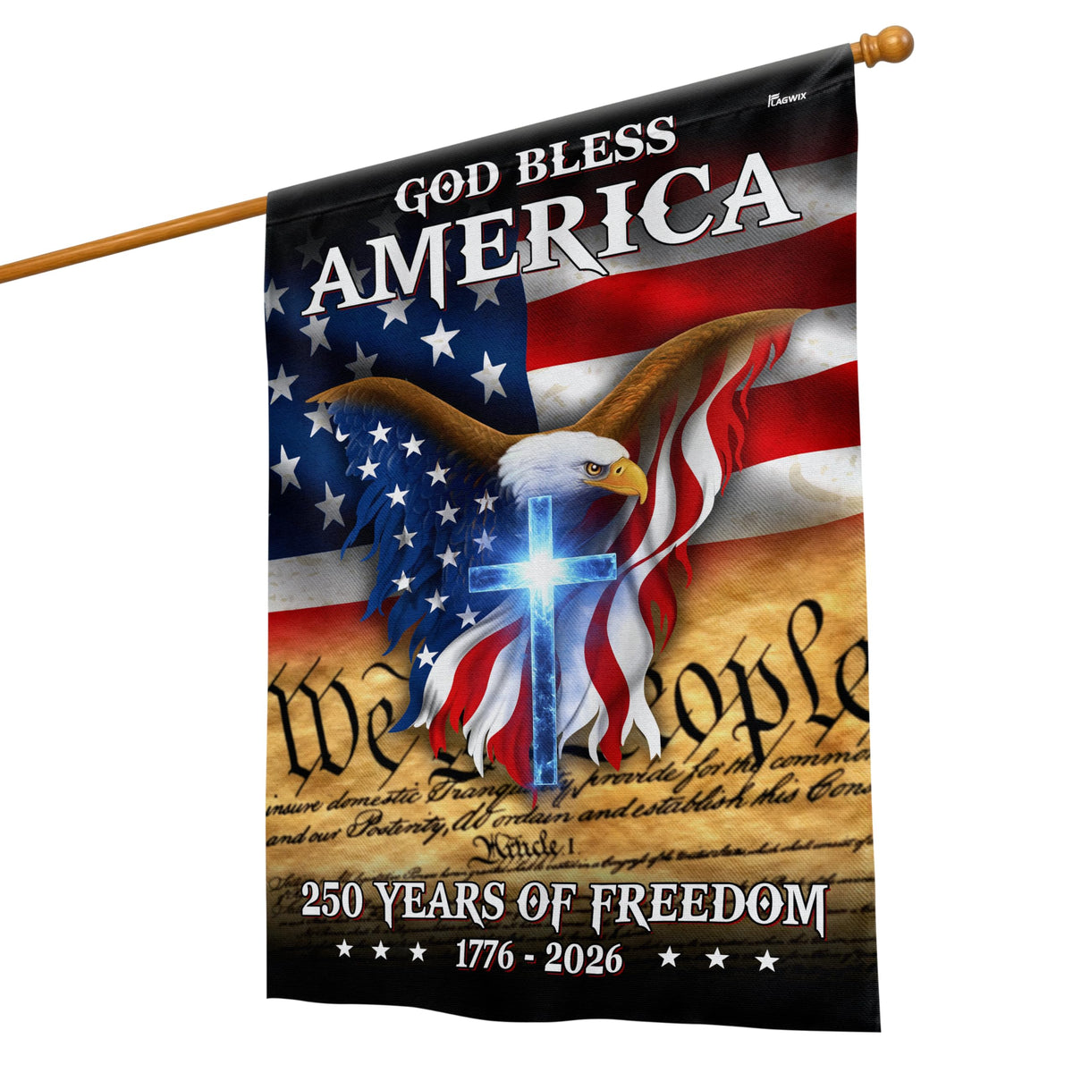 Thoughtful gift idea for men and women with FLAGWIX flag