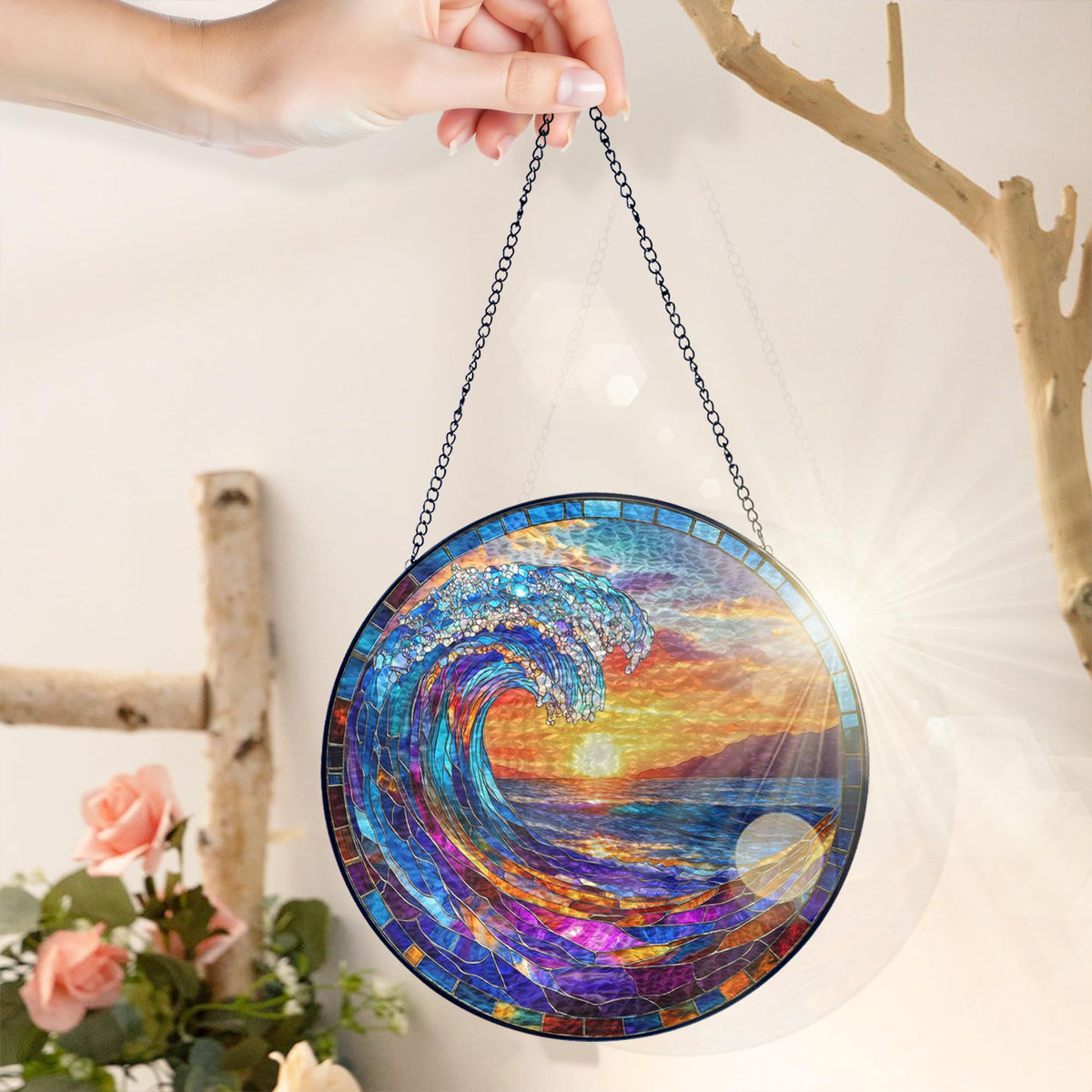 FLAGWIX beach decor gift idea for mom, dad, or friends.