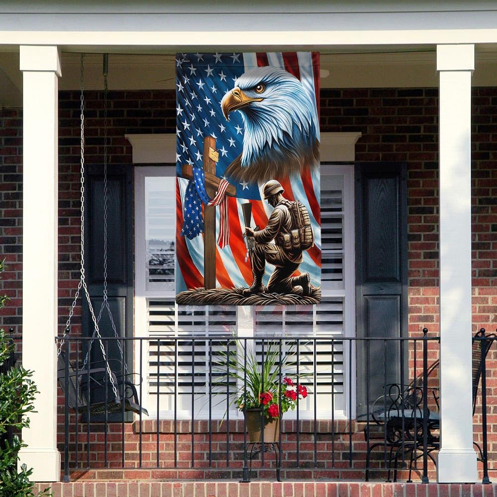 Flagwix double-sided flag visible from both sides for versatile reads.