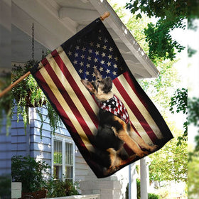FLAGWIX German Shepherd flag 30x40 decorative patriotic home accent