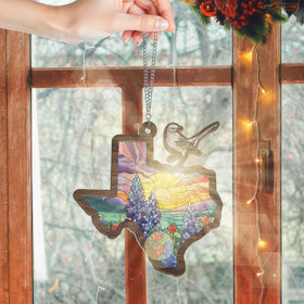 FLAGWIX Texas suncatcher makes a thoughtful gift for Texas lovers
