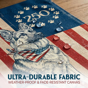 FLAGWIX God Bless America motif flag ideal for Fourth of July celebrations