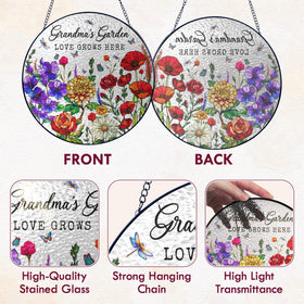 FlagWIX Grandma sun catcher makes a thoughtful Mothers Day or birthday gift
