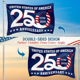 FLAGWIX Independence Day flag decor for lawn and garden