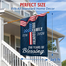 FLAGWIX Lawn flag adds curb appeal with patriotic accents