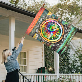 FLAGWIX outdoor polyester flag for durable porch and yard use.