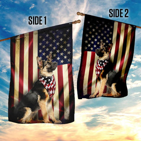 FLAGWIX patriotic dog flag 30x40 for year-round outdoor display