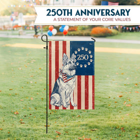 FLAGWIX patriotic home decor flag banner for garden and porch