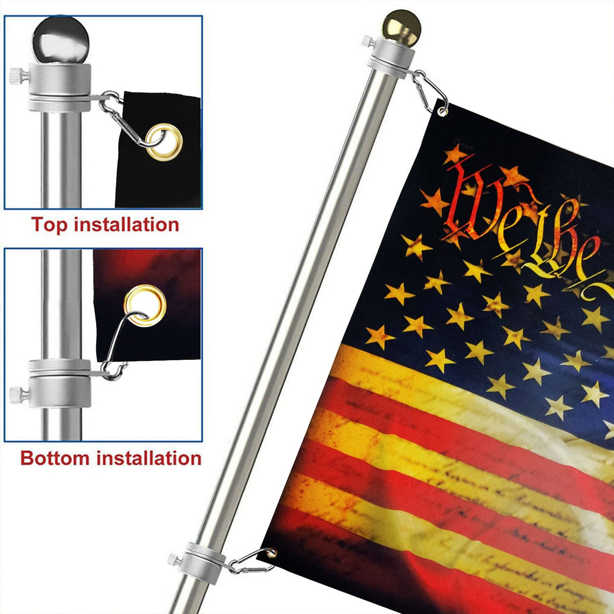 FLAGWIX storefront display flag suitable for shops.