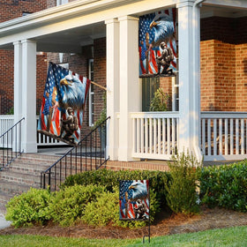 Flagwix UV fade-resistant polyester flag for long-lasting outdoor use.