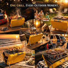 Stainless steel Ranger body withstands outdoor use.