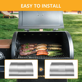 FlameDuty installation quick and tool-free for effortless setup.