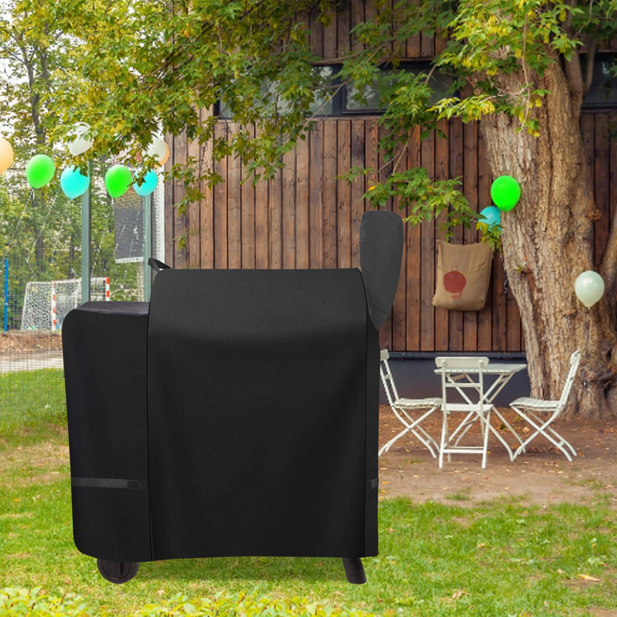 FlameDuty quick-dry surface makes cleaning simple after cooking outdoors.