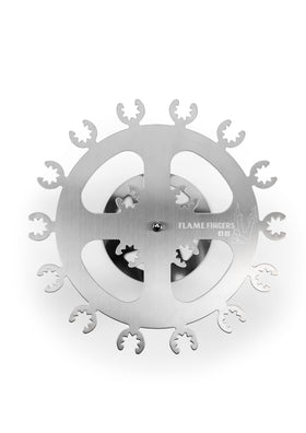 Flame Fingers easy setup and stable base for safe cooking on multiple surfaces