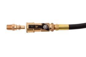 Flame King rv-propane-setup shows simple, toolbox-friendly installation outdoors.